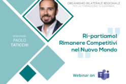 Ri-partiamo! Rimanere Competitivi nel Nuovo Mondo – con PAOLO TATICCHI – 29 maggio 2020 ore 16:00